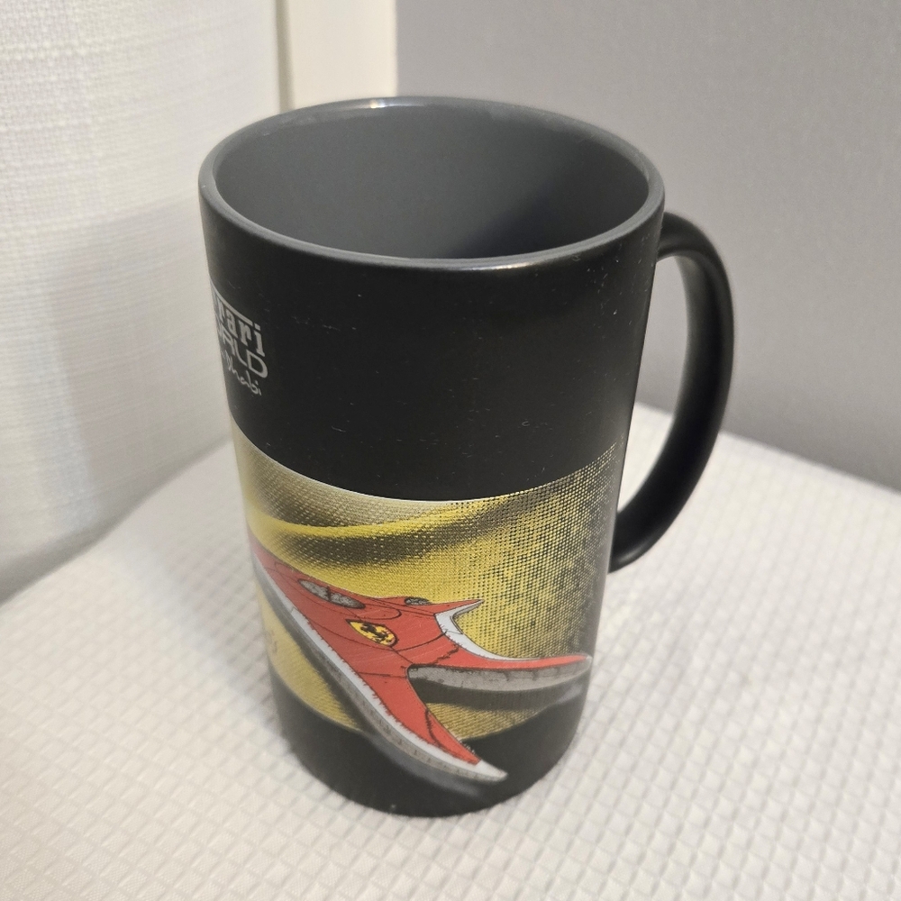 Ferrari World Abu Dhabi Coffee Mug 12oz Cup Pixel Graphic Hot Chocolate Tea